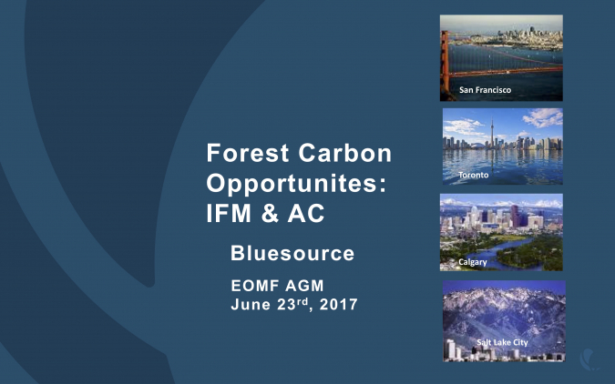 Forest Carbon Opportunites: IFM &amp; AC