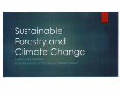 Sustainable Forestry and Climate Change