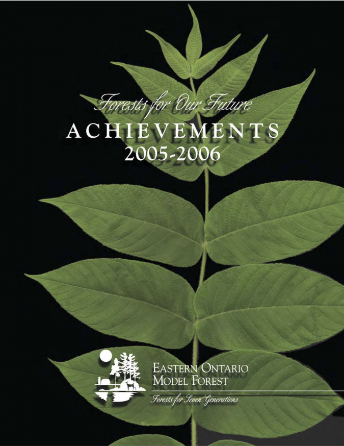 Forests for Our Future : Achievements (2005-2006)