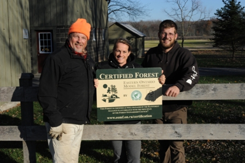 First private woodlot in Niagara Peninsula to join the EOMF - Forest Certification Program