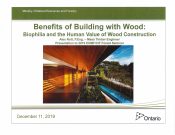 Benefits of Building with Wood